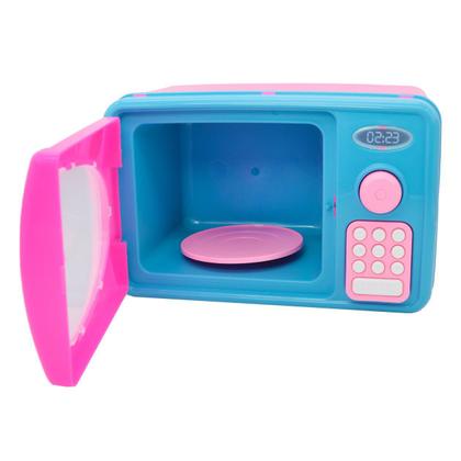 Imagem de Forno de Microondas Le Chef Brinquedo Infantil Cozinha Faz de Conta Com Luz e Som Usual