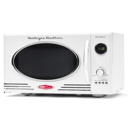 Imagem de Forno de microondas Nostalgia Retro 0,9 pés cúbicos 800 W branco