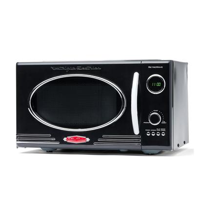 Imagem de Forno de microondas Nostalgia Retro 0,9 pés cúbicos 800 W preto