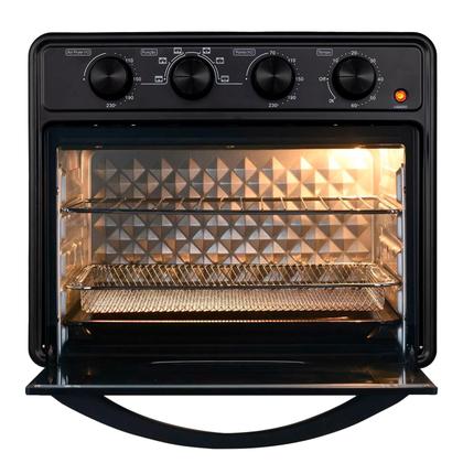 Imagem de Forno e Fritadeira Air Fryer EOS 35 Litros Premium All Black EAF35AP 110V