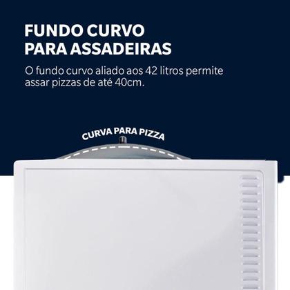 Imagem de Forno e Fritadeira Sem Óleo Oster 42L French Door 2 Em 1 110V