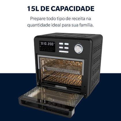 Imagem de Forno e Fryer 15L Oster Multifunções Compact 10 em 1