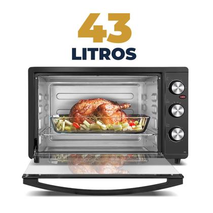 Imagem de Forno Elétrico 43L Britânia BFE43 Dupla Resistência