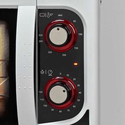 Imagem de Forno Elétrico 44 Litros Fischer Gourmet Grill Bancada Branco 110V