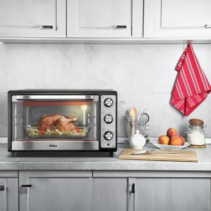 Imagem de Forno Elétrico 65L Philco Dupla Resistência PFE65 110V