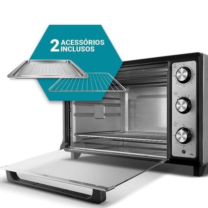 Imagem de Forno Elétrico 65L Philco Dupla Resistência PFE65 110V
