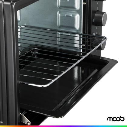 Imagem de Forno Elétrico Bancada Moob 50 Litros Com Função Timer e Luz Interna