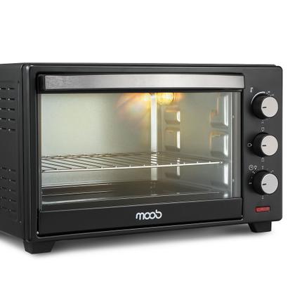 Imagem de Forno Elétrico Bancada Moob 50 Litros Com Função Timer e Luz Interna
