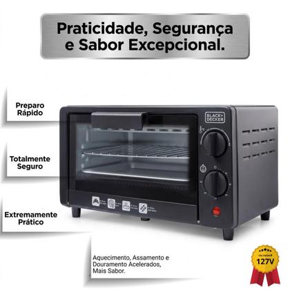 Imagem de Forno Elétrico Black+Decker 9 Litros 127V