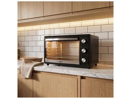 Imagem de Forno Elétrico de Bancada 44L Timer e Grelha Deslizante PFE44P Philco