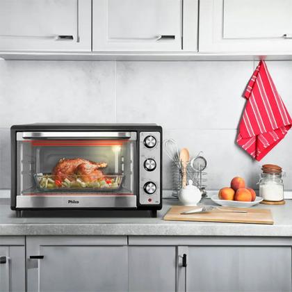 Imagem de Forno Elétrico de Bancada 65L Philco Dourador 2000W