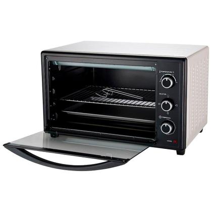 Imagem de Forno Elétrico de Bancada Best - 66 Litros, Branco/Preto