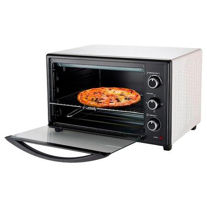 Imagem de Forno Elétrico de Bancada Best - 66 Litros, Branco/Preto