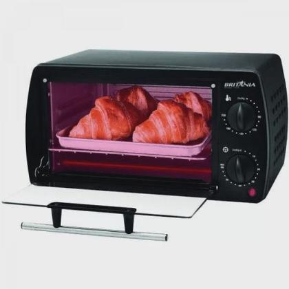 Imagem de Forno Elétrico de Bancada Britânia 10L Preto 220V 6 Funções Timer 60min