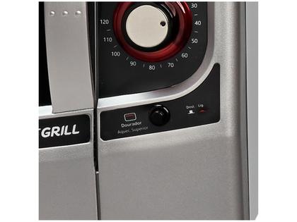 Imagem de Forno Elétrico de Bancada Fischer com Dourador com Timer 44L Prata Gourmet Grill