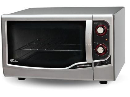 Imagem de Forno Elétrico de Bancada Fischer com Dourador com Timer 44L Prata Gourmet Grill