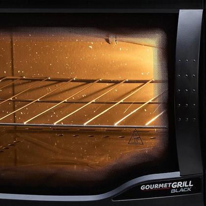Imagem de Forno Elétrico de Bancada Fischer Gourmet Grill Autolimpante 44L 1750W Preto 220V