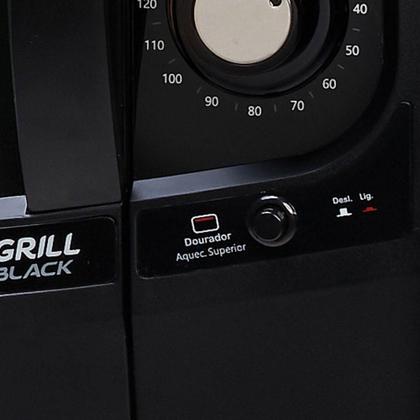 Imagem de Forno Elétrico de Bancada Fischer Gourmet Grill Autolimpante 44L 1750W Preto 220V