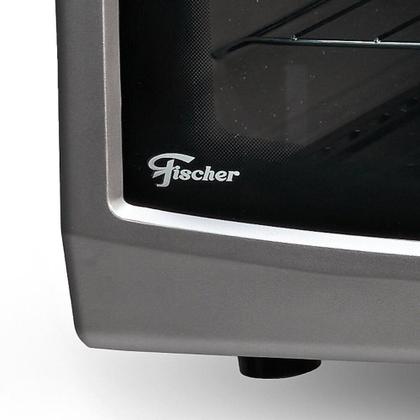 Imagem de Forno Elétrico de Bancada Fischer Gourmet Grill Autolimpante 44L 1800W com Timer Inox 220V