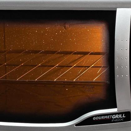 Imagem de Forno Elétrico de Bancada Fischer Gourmet Grill Autolimpante 44L 1800W com Timer Inox 220V