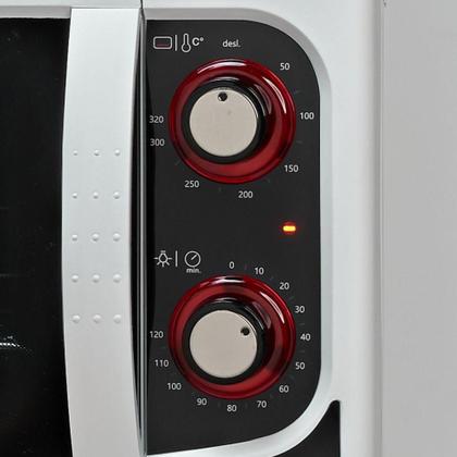 Imagem de Forno eletrico de bancada fischer gourmet grill g ii branco gii 44l 220v (9741-79180)