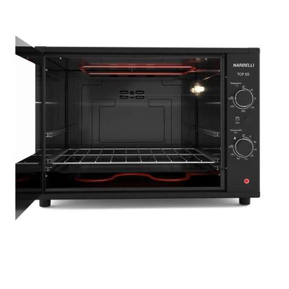 Imagem de Forno Elétrico de Bancada Nardelli 60L TOP60 110V Preto
