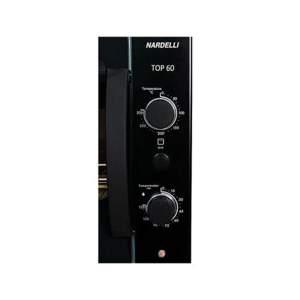Imagem de Forno Elétrico de Bancada Nardelli TOP 60 Black 60 Litros Preto 127V