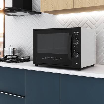 Imagem de Forno Elétrico de Bancada Nardelli Top 60 Litros Branco