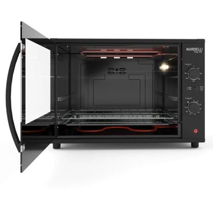 Imagem de Forno Elétrico de Bancada Nardelli Top60 60 Litros Preto 127V