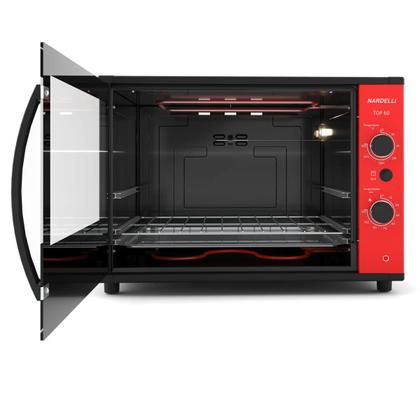 Imagem de Forno Elétrico De Bancada Red Nardelli 60 Litros Top60