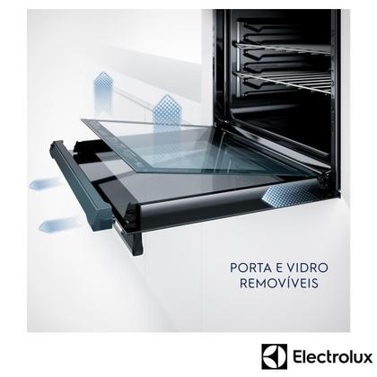 Imagem de Forno Elétrico de Embutir Electrolux Efficient PerfectCook360 com 80 Litros, Grill Painel Full Touch - OE8EF