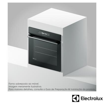 Imagem de Forno Elétrico de Embutir Electrolux Efficient PerfectCook360 com 80 Litros, Grill Painel Full Touch - OE8EF