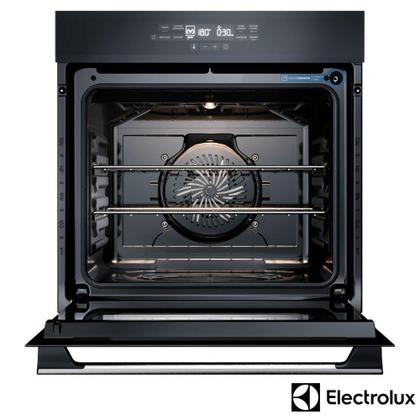 Imagem de Forno Elétrico de Embutir Electrolux Efficient PerfectCook360 com 80 Litros, Grill Painel Full Touch - OE8EF