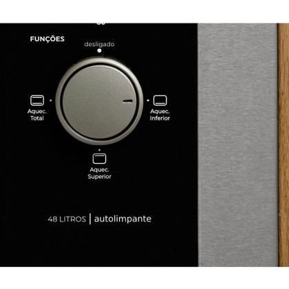 Imagem de Forno Elétrico de Embutir Fischer 48 Litros, Fit Line, Inox 34493