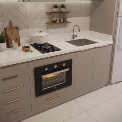 Imagem de Forno Elétrico de Embutir Fischer Infinity 50L com Turbo Convection e 5 Funções Preto 220V