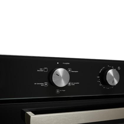 Imagem de Forno Elétrico de Embutir Fischer Infinity 50L com Turbo Convection e 5 Funções Preto 220V