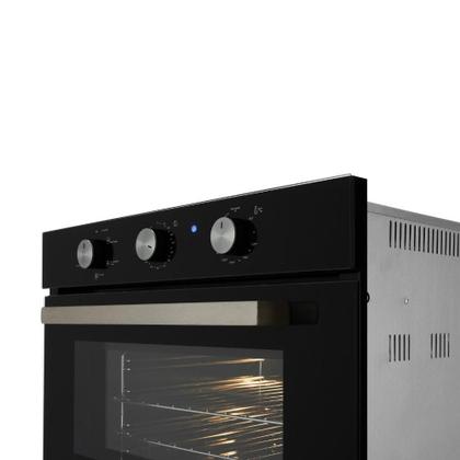 Imagem de Forno Elétrico de Embutir Fischer Infinity 50L com Turbo Convection e 5 Funções Preto 220V