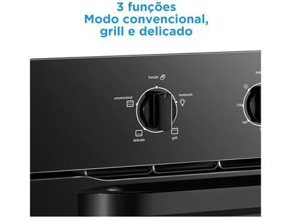 Imagem de Forno Elétrico de Embutir Midea Multifuncional Grill 60L Preto TSA62