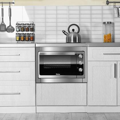 Imagem de Forno Elétrico de Embutir Philco PFE55E 55 Litros Prata - 220V
