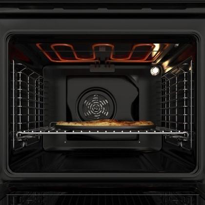 Imagem de Forno Elétrico Digital de Embutir 220v 68 Litros Micro-ondas de Embutir 25l 220v Cooktop 5 Bocas com Inox