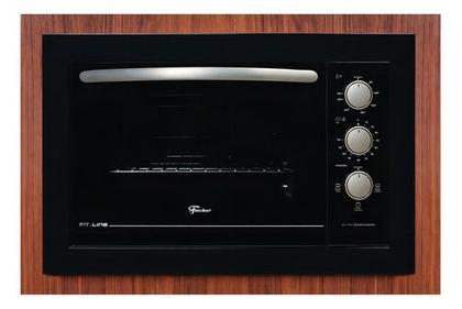 Imagem de Forno Elétrico Embutir Fischer Fit Line 48L Preto (34493-95481) 110V