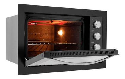 Imagem de Forno Elétrico Embutir Fischer Fit Line 48L Preto (34493-95481) 110V