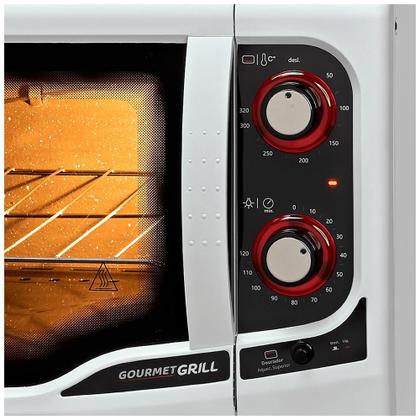 Imagem de Forno Elétrico Fischer Gourmet Grill Bancada 44L Prata 127V