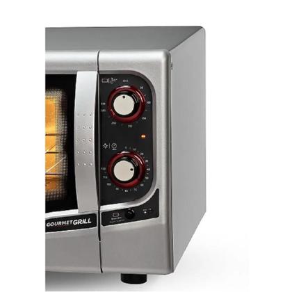 Imagem de Forno Eletrico Fischer Gourmet Grill Bancada 44l Prata 127v