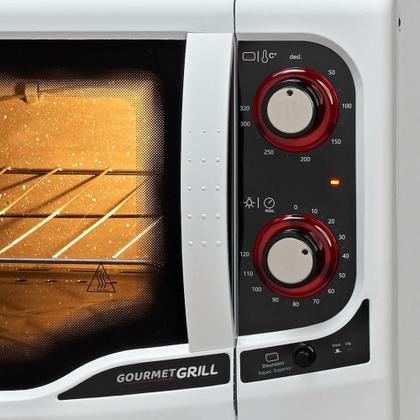 Imagem de Forno Elétrico Fischer Gourmet Grill GII Bancada Branco 44L 127V 9741-79181