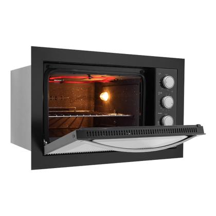 Imagem de Forno Elétrico Fit Line 220v Embutir 48L Preto Inox Fischer
