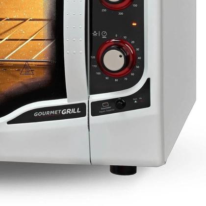 Imagem de Forno Elétrico Gourmet Grill Bancada Branco 220v - Fischer 44l