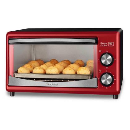 Imagem de Forno Elétrico Mondial 10L FR-20 Vermelho - 220V