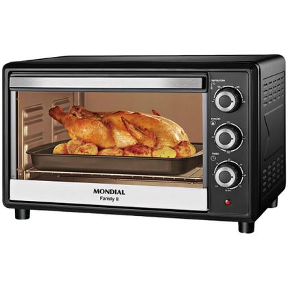 Imagem de Forno Eletrico Mondial Family II FR-42 110V - Preto