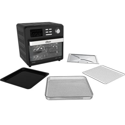 Imagem de Forno Elétrico Oster Multifunção 10x1 Air Fryer Compact 15L Preto Ofor160-127 110V